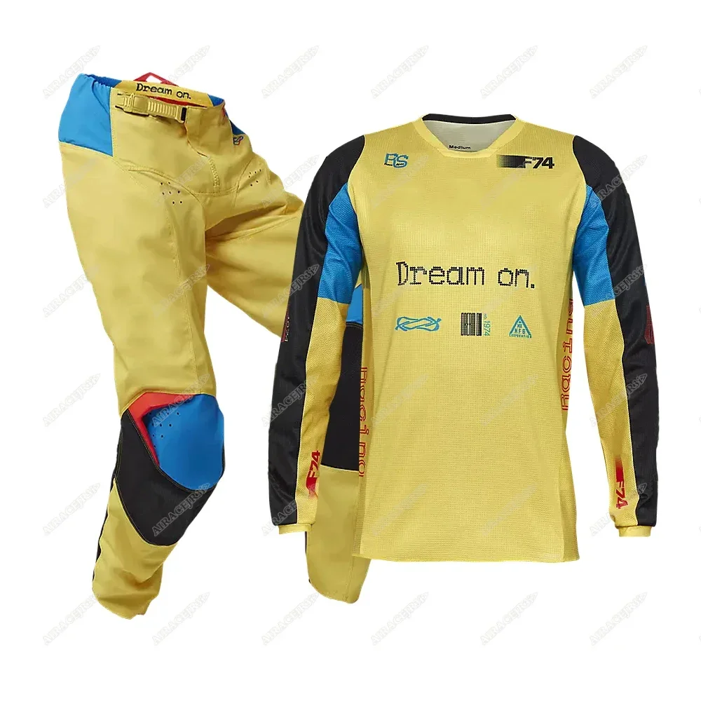 Mountain Biking Protective Gear - Kombi-Outfit Motocross Mountain Gear Set Race