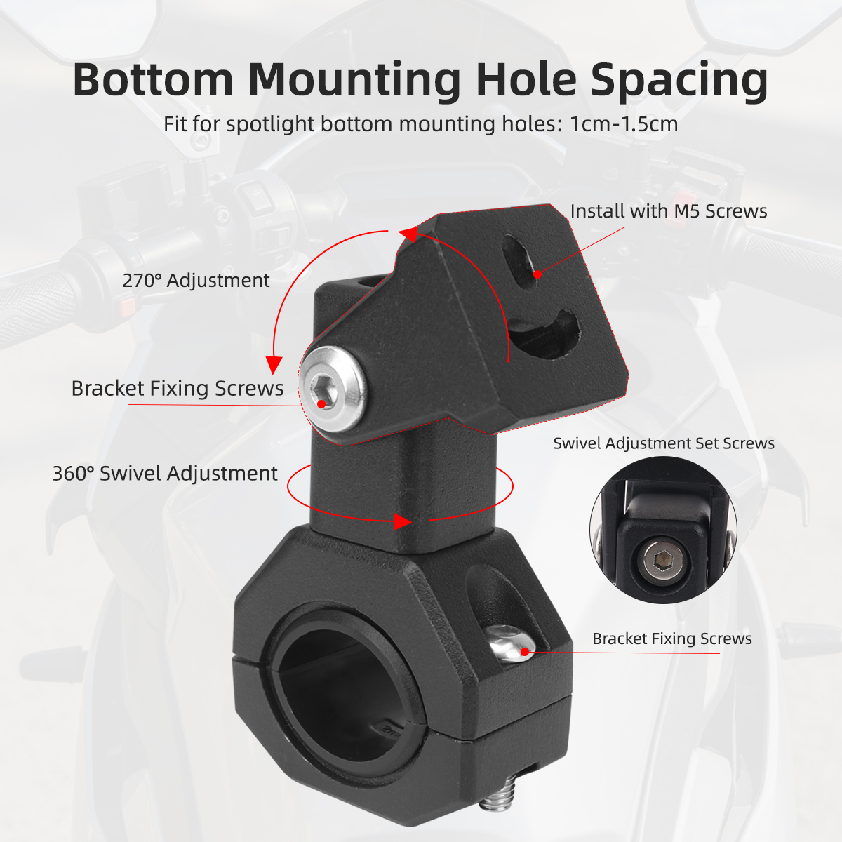 1/2 Stück Universelle Motorrad – Mountain Biking Redbull Bewertung und Preis